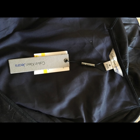 Calvin Klein Coated Cami Dress - Picture 7 of 7